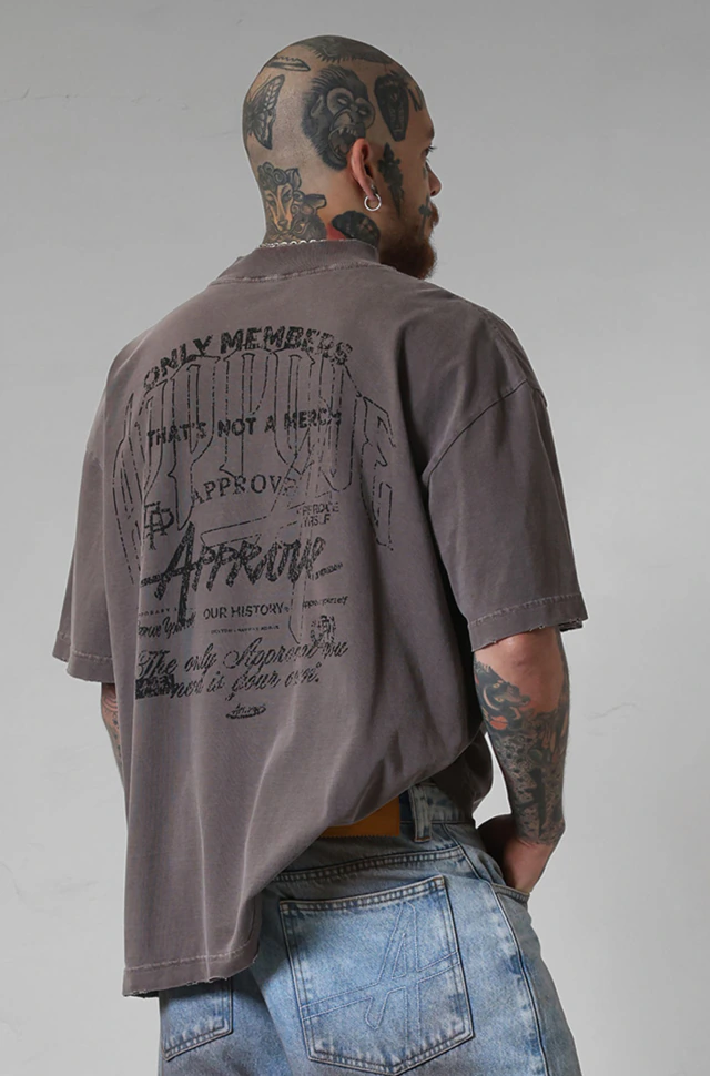 Camiseta Huge Approve Only Ii Marrom