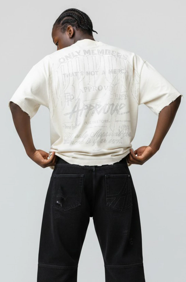 Camiseta Huge Approve Only Ii Off White